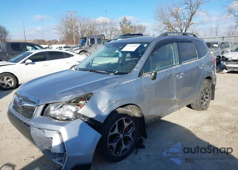 2014 Subaru Forester 2.0Xt Premium из США, поврежденный, VIN JF2SJGDC5EH487872